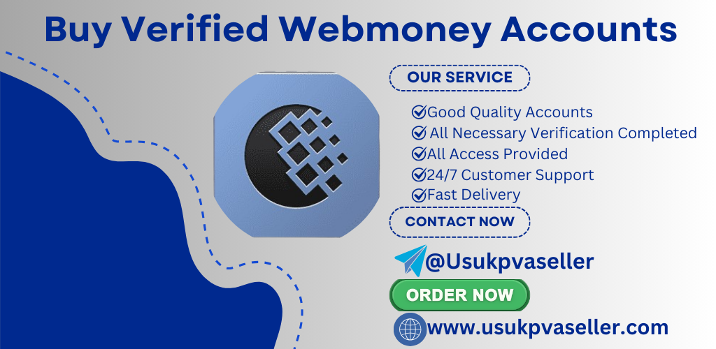 Buy Verified WebMoney Account